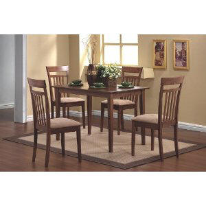 5pcs Casual Contemporary Style Dining Room Dinette Set